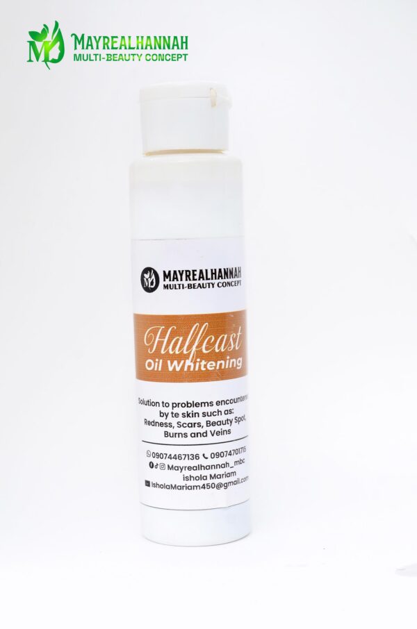 Half Cast Oil Whitening